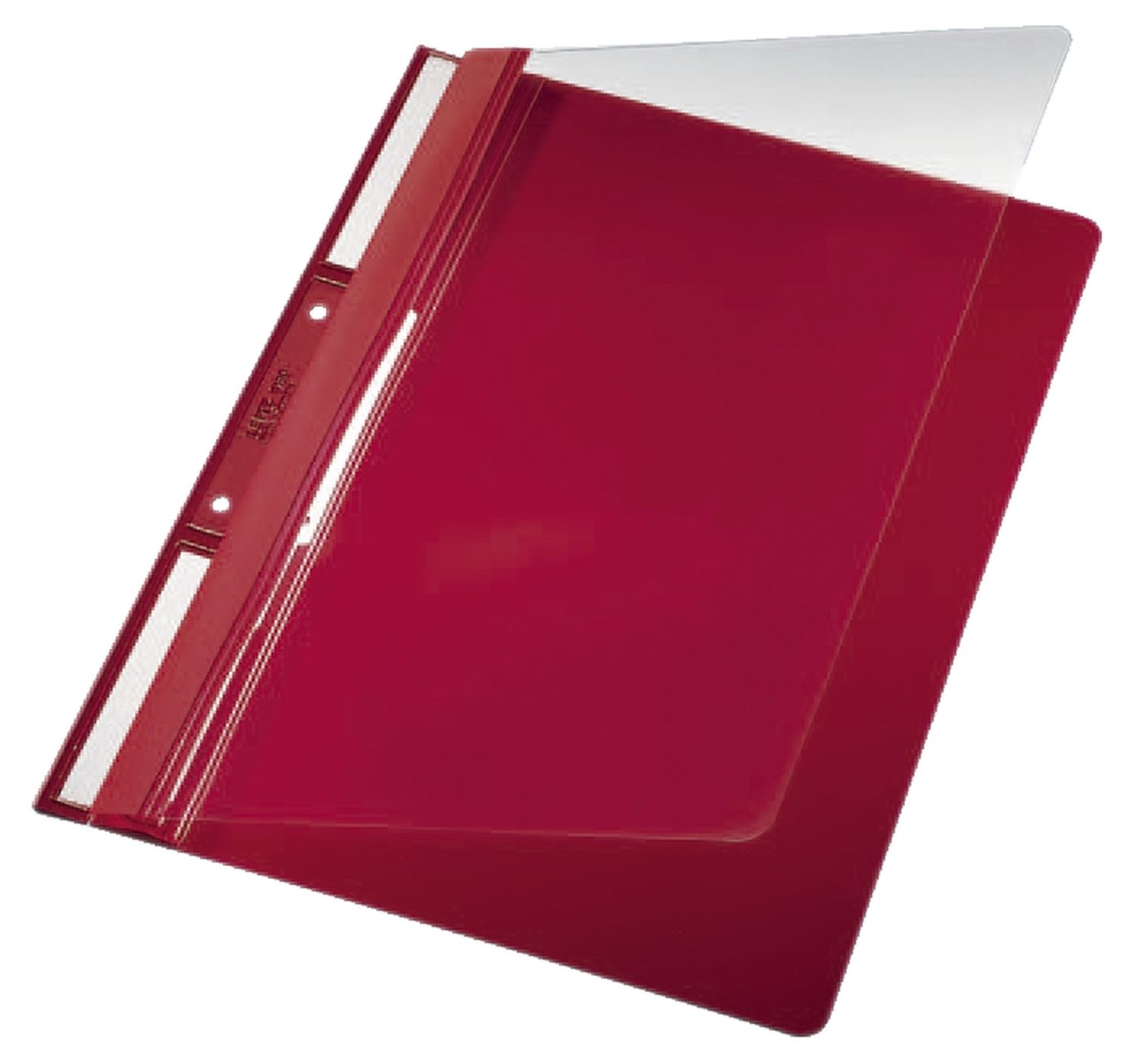 Einhängehefter Leitz Universal 4190-00-25, DIN A4, kaufmännische Heftung, 250 Blatt, PVC, rot Einhängehefter Leitz Universal 4190-00-25, DIN A4, kaufmännische Heftung, 250 Blatt, PVC, rot