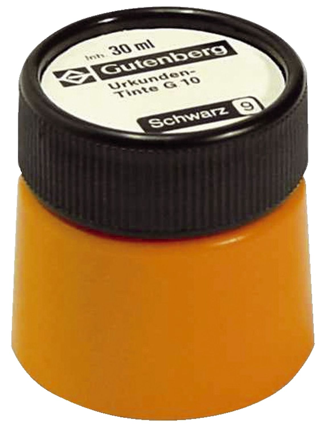Urkundentinte - 30 ml, schwarz Urkundentinte - 30 ml, schwarz