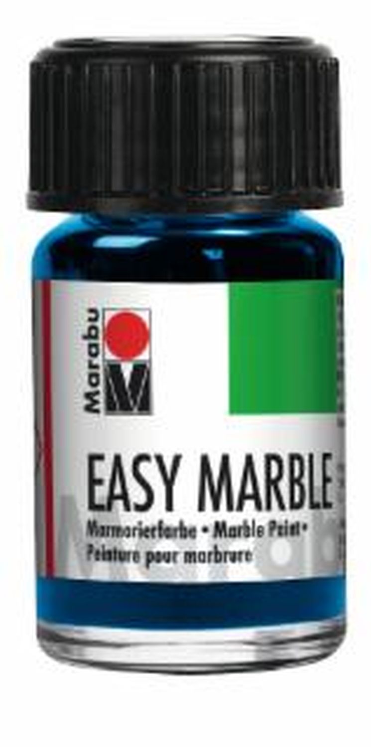 easy marble - Azurblau 095, 15 ml