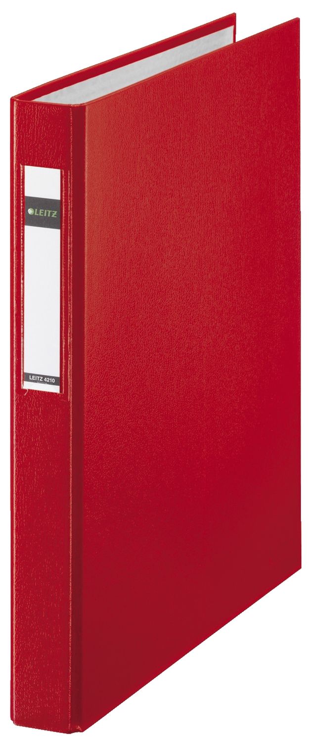 4210 Ringbuch Maxi - A4, 25mm, 2 Ringe, PP, rot 4210 Ringbuch Maxi - A4, 25mm, 2 Ringe, PP, rot