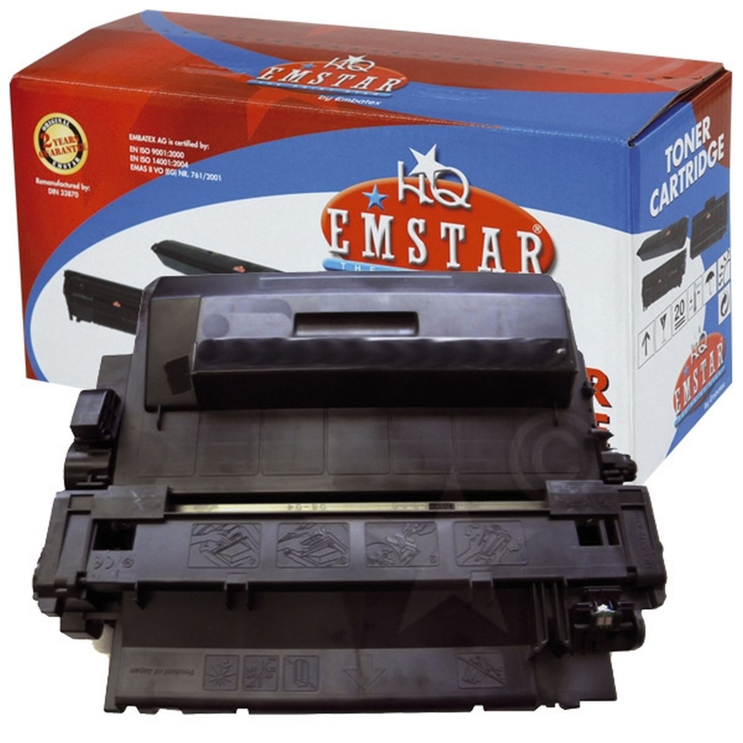 Alternativ Emstar Tonerkartusche schwarz (09HPP3015MADKLU/H701,9HPP3015MADKLU,9HPP3015MADKLU/H701,H701)