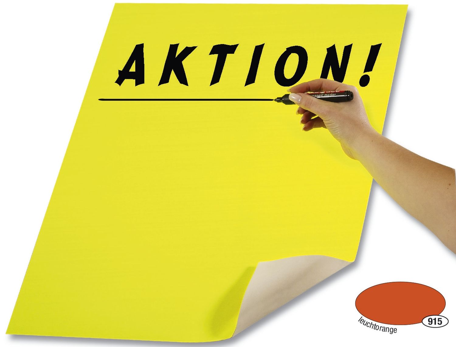 Plakatkarton - 48 x 68 cm, leuchtorange Plakatkarton - 48 x 68 cm, leuchtorange