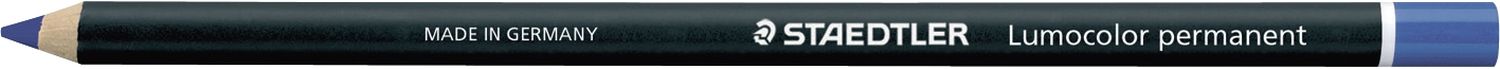Lumocolor® permanent glasochrom Trockenmarker, blau Lumocolor® permanent glasochrom Trockenmarker, blau