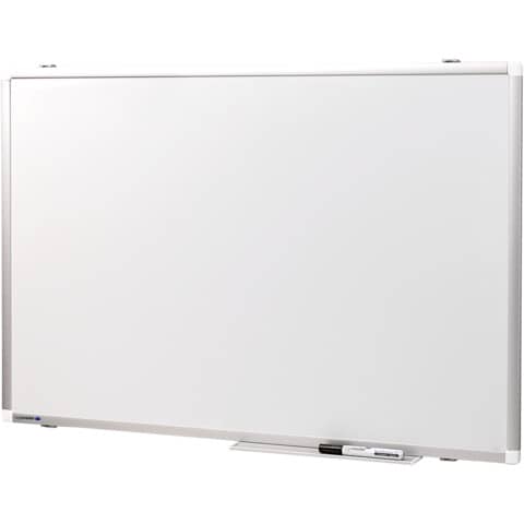 Whiteboard Legamaster Premium Plus 7-101043, 90 x 60 cm, emalliert, Alurahmen, senk- oder waagerechte Wandbefestigung