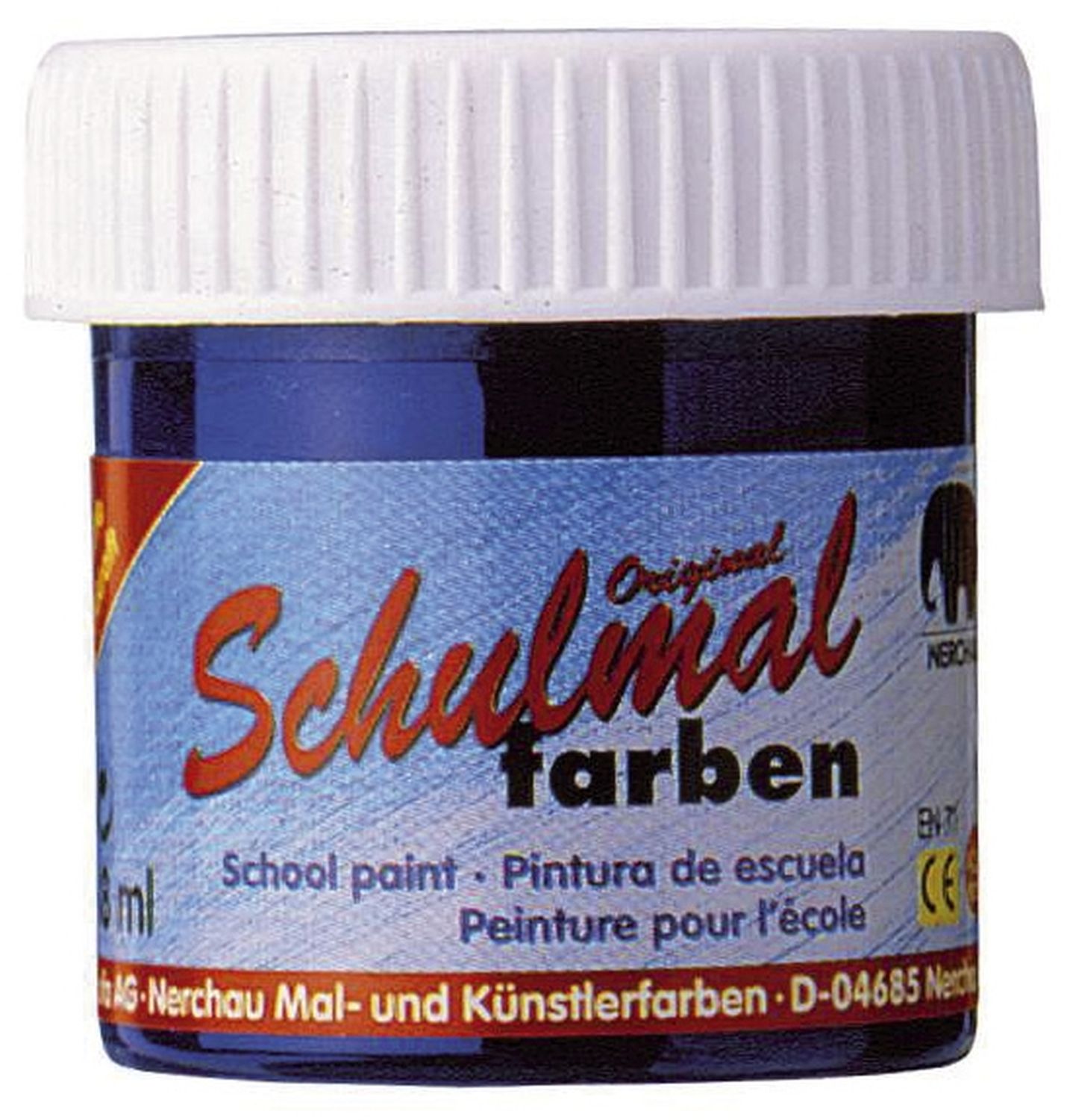 Schulmalfarbe 18 ml ultramarin