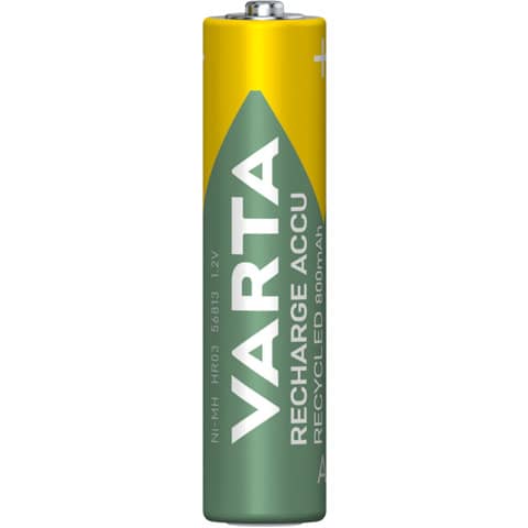 Akku Varta Recharge Accu Recycle AAA 6813, Micro, R3, LR03, 1,5 V, 2 Stück