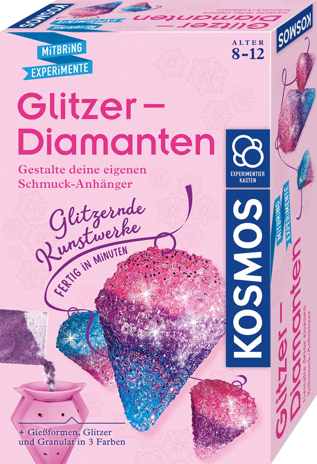 Experimentierkasten -  Glitzer-Diamanten