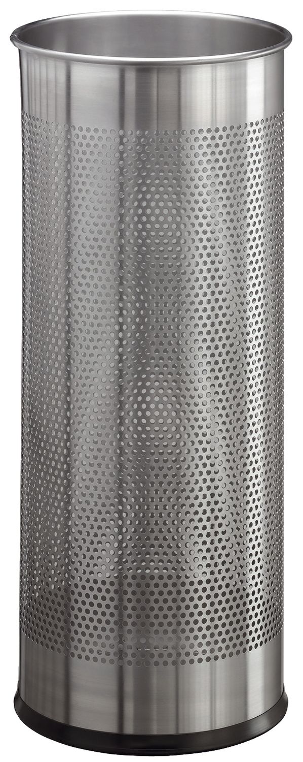 Schirmständer Edelstahl rund 28,5 Liter, metallic silber Schirmständer Edelstahl rund 28,5 Liter, metallic silber