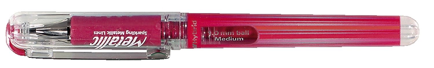 Gel-Tintenroller Hybrid METALLIC GIANTS - 0,5 mm, metallic-rot