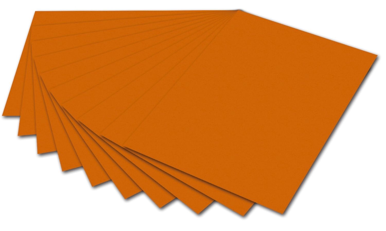Tonpapier - 50 x 70 cm, hellorange Tonpapier - 50 x 70 cm, hellorange