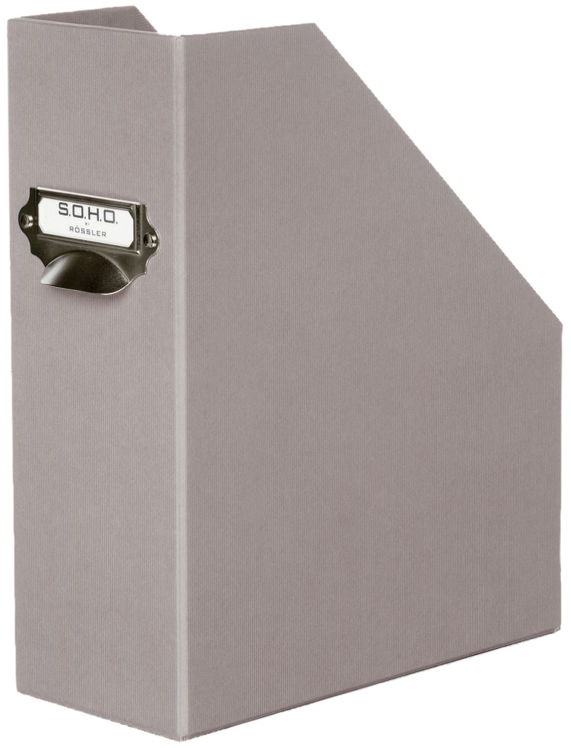 Stehsammler SOHO - A4, taupe, mit Griff Stehsammler SOHO - A4, taupe, mit Griff