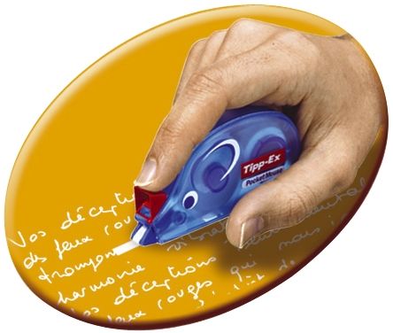 Korrekturroller Tipp-Ex Pocket Mouse 8221362, Einwegrolle, (BxL) 4,2 mm x 10 m Korrekturroller Tipp-Ex Pocket Mouse 8221362, Einwegrolle, (BxL) 4,2 mm x 10 m