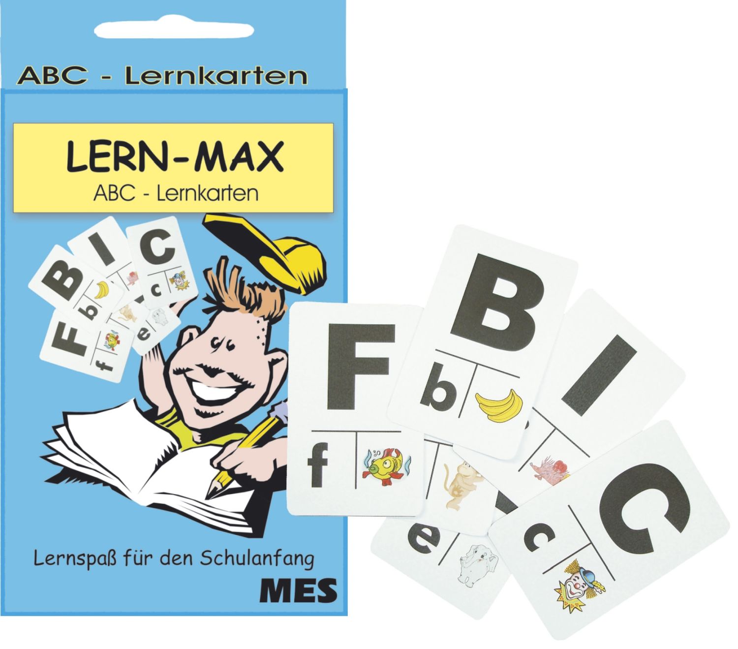 Lernfix Abc-Lernkarten 26 Stück in Schachtel Lernfix Abc-Lernkarten 26 Stück in Schachtel