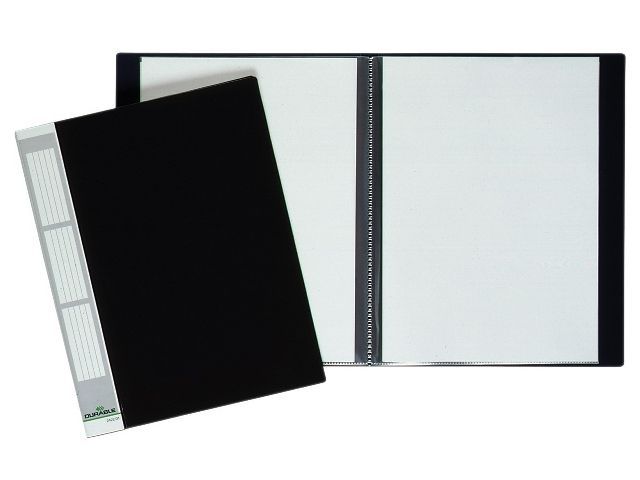 Sichtbuch DURALOOK® - A4, 50 Hüllen, 30 mm, schwarz Sichtbuch DURALOOK® - A4, 50 Hüllen, 30 mm, schwarz