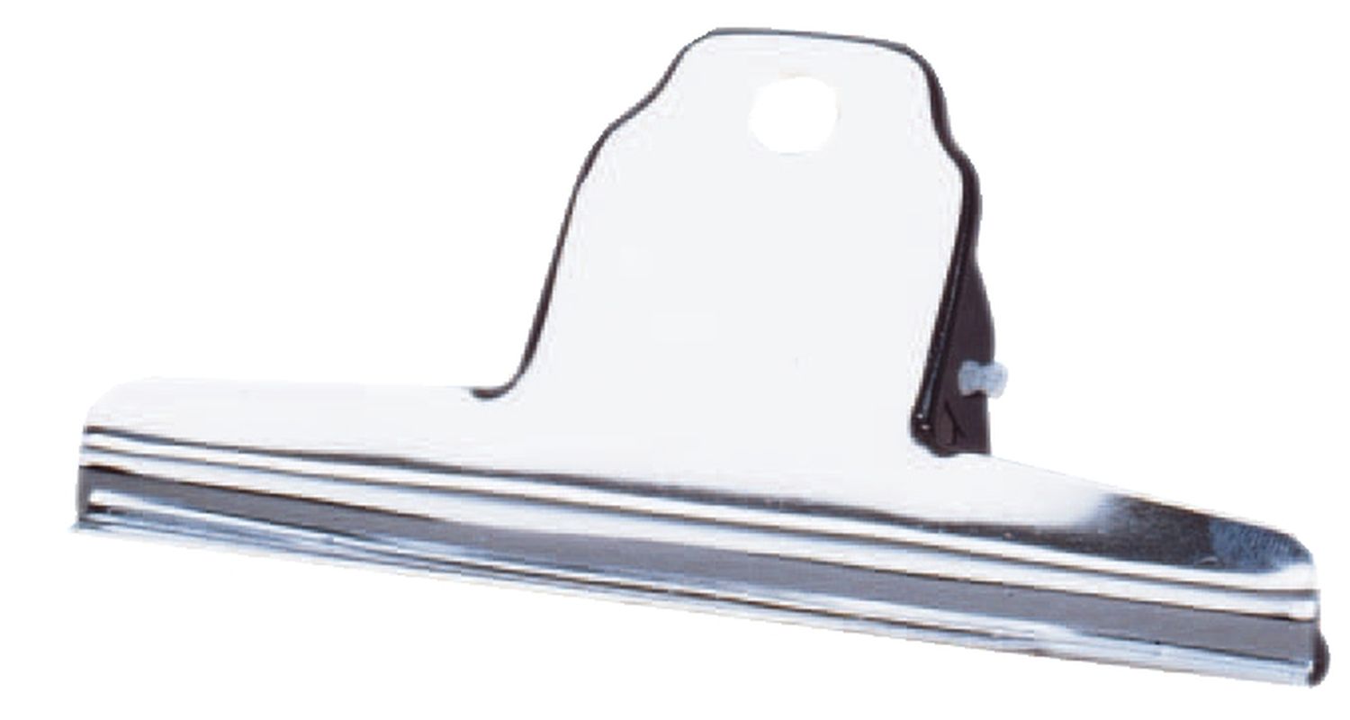 Briefklemmern - Metall lackiert, 125 mm, Klemmvolumen 40 mm, vernickelt, 10 Stück Briefklemmern - Metall lackiert, 125 mm, Klemmvolumen 40 mm, vernickelt, 10 Stück