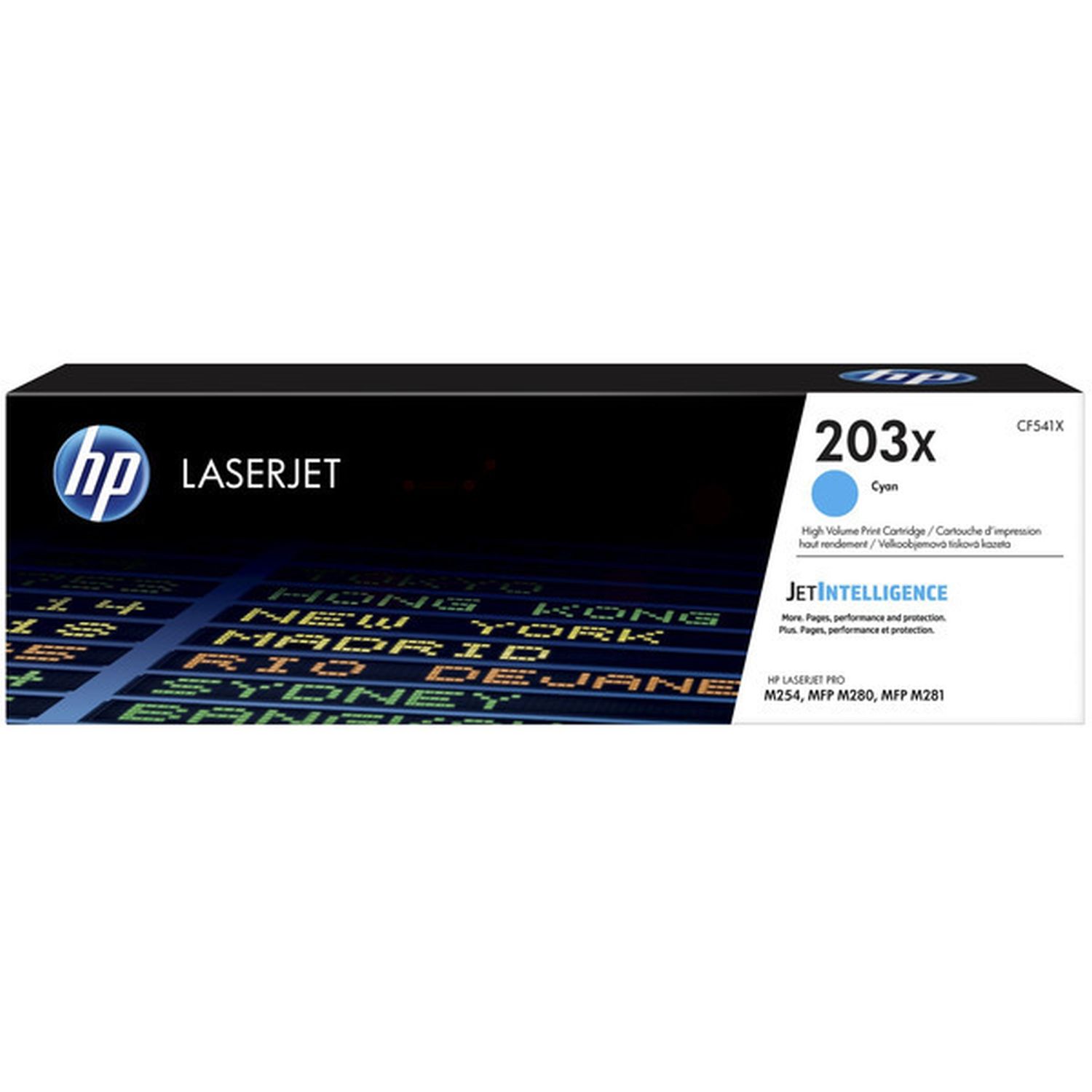 Original HP Tonerkartusche cyan (CF541X,203X,203XC,203XCYAN,NO203X,NO203XC,NO203XCYAN)