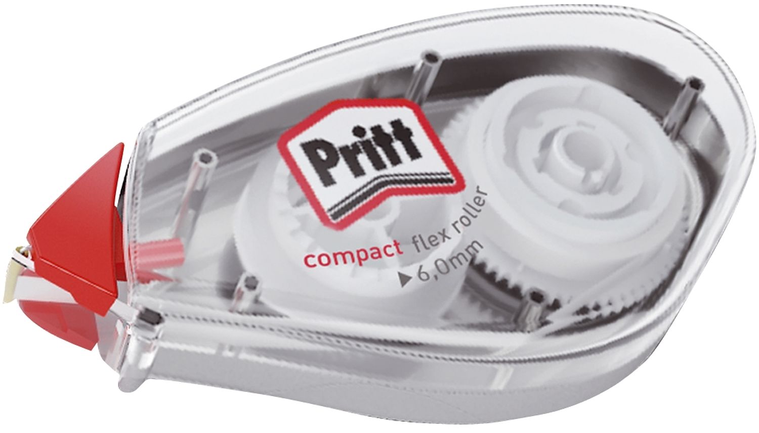 Korrekturroller Pritt Compact Flex 9H PCK6B, Einwegroller, (BxL) 6 mm x 10 m Korrekturroller Pritt Compact Flex 9H PCK6B, Einwegroller, (BxL) 6 mm x 10 m