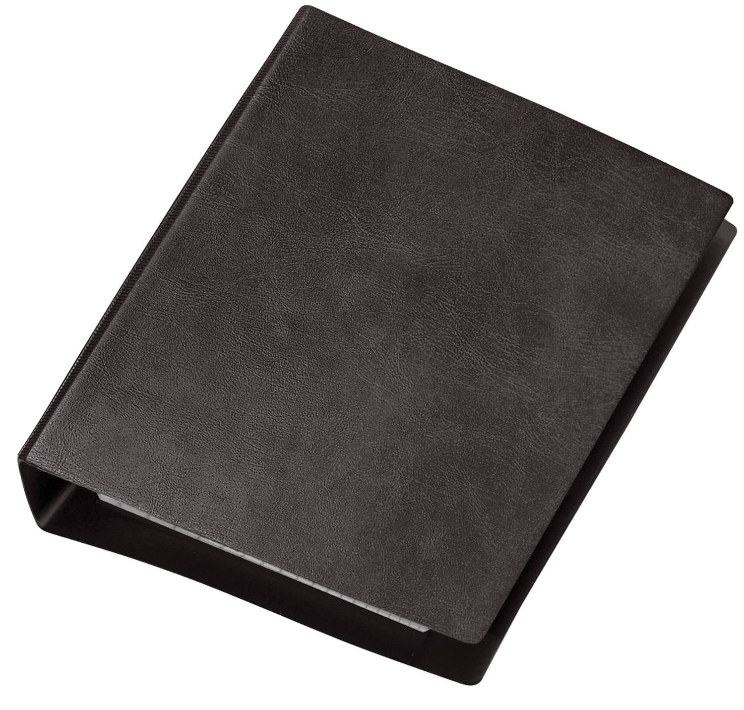 Taschenringbuch Special, schwarz, DIN A6, Ledernarbung, 4-Rund-Ring-Mechanik 13mm Taschenringbuch Special, schwarz, DIN A6, Ledernarbung, 4-Rund-Ring-Mechanik 13mm