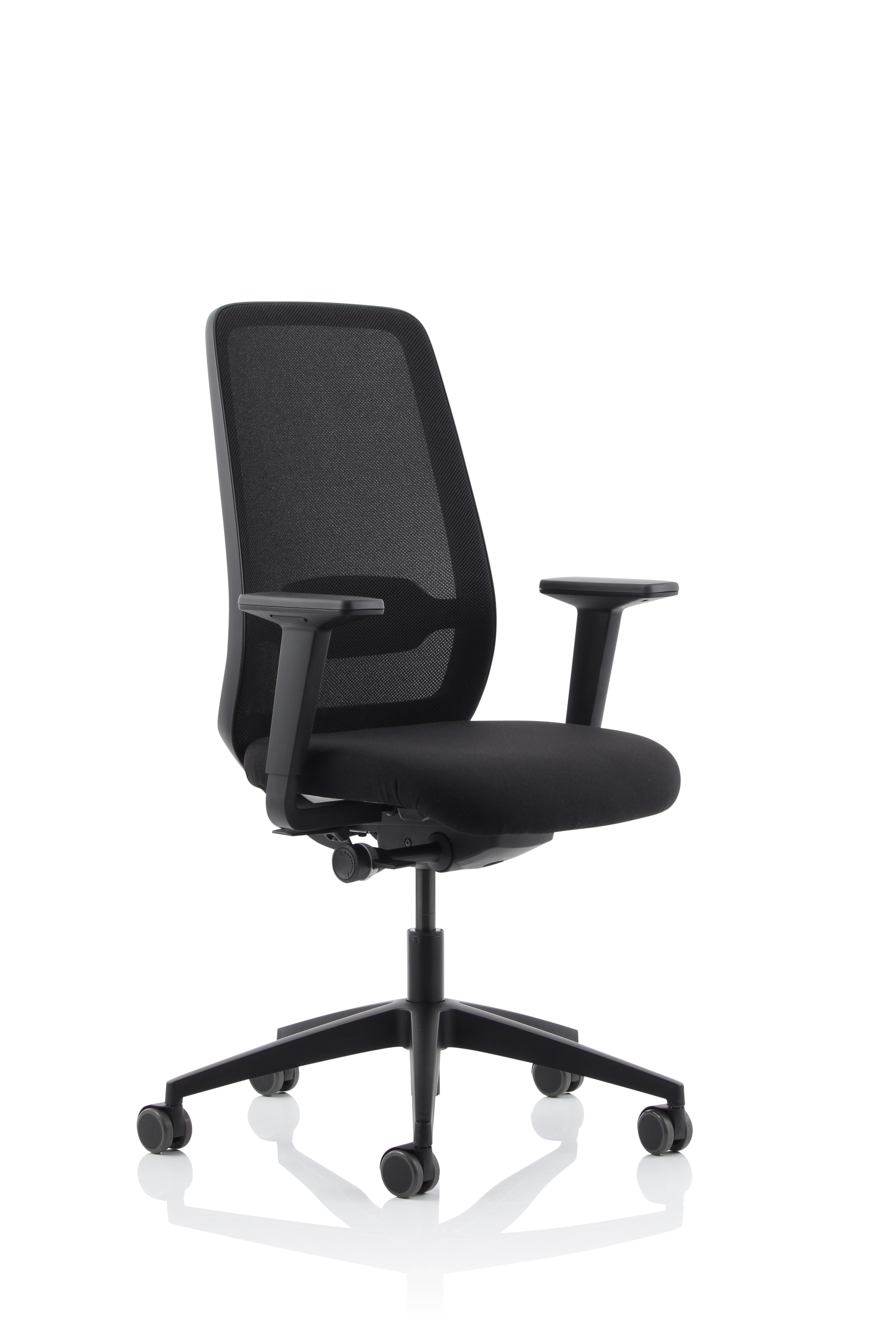 Bürodrehstuhl Köhl K1 NET, 8 h - Sitzdauer, bis 120kg belastbar, Netzrücken / Stoff schwarz Bürodrehstuhl Köhl K1 NET, 8 h - Sitzdauer, bis 120kg belastbar, Netzrücken / Stoff schwarz