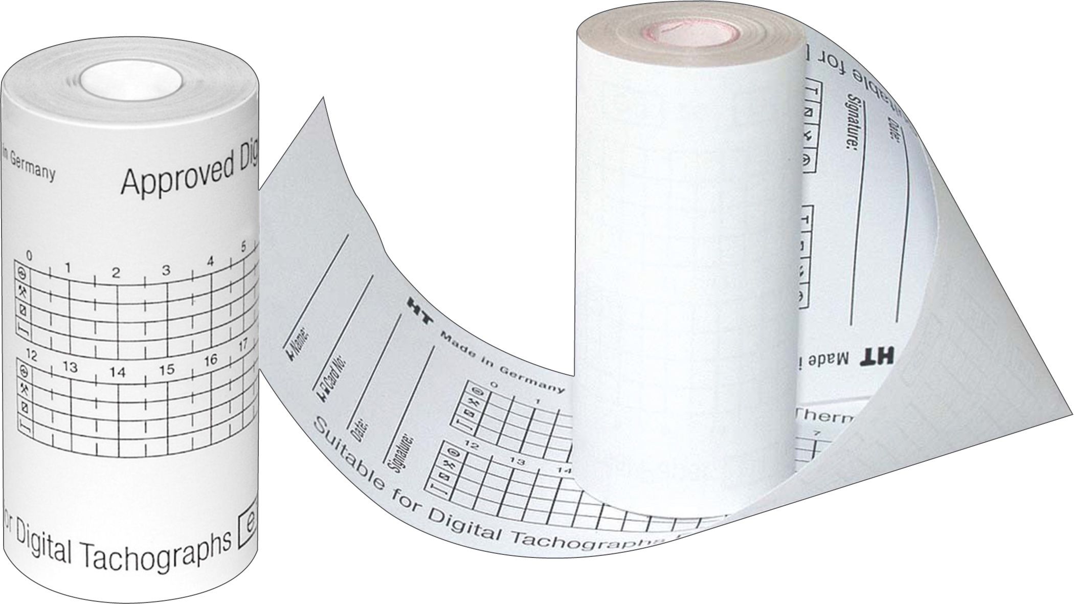 Original HAUG Thermopapierrolle digitale Tachographen - Economy, 8m x 57mm, 3 Rollen Original HAUG Thermopapierrolle digitale Tachographen - Economy, 8m x 57mm, 3 Rollen