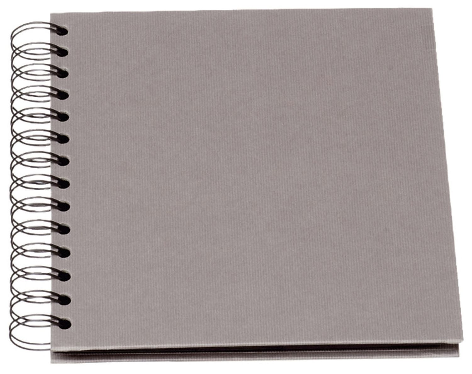 Fotospiralbuch SOHO - 18 x 18 cm, 60 Seiten, taupe Fotospiralbuch SOHO - 18 x 18 cm, 60 Seiten, taupe