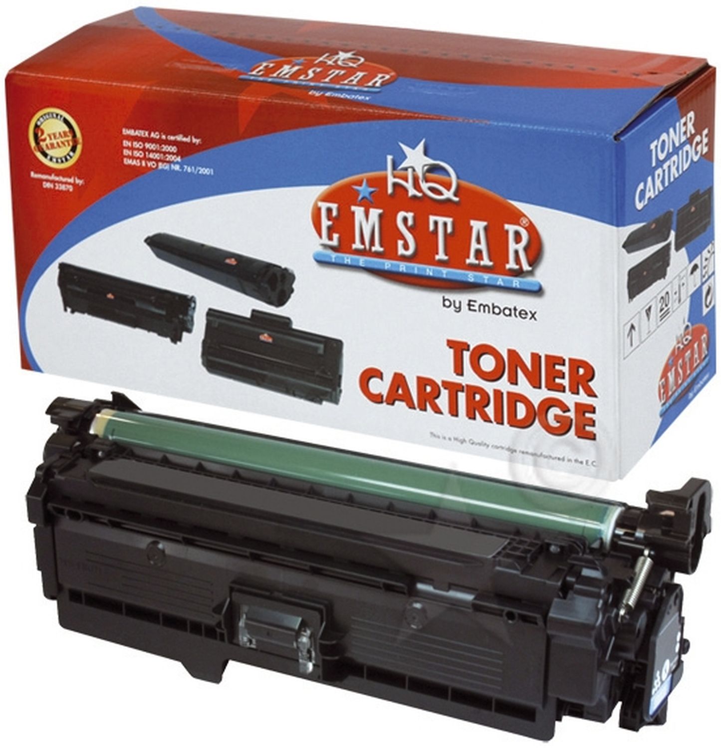 Alternativ Emstar Tonerkartusche schwarz (09HP3525SLY/H707,9HP3525SLY,9HP3525SLY/H707,H707)