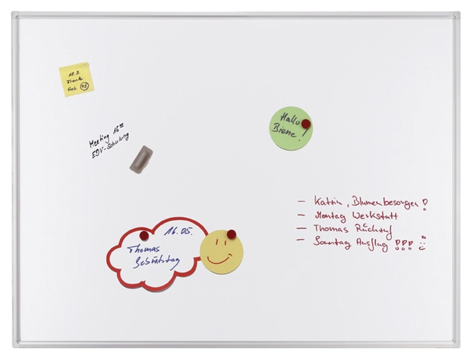 Schreibtafel ECO - 200 x 100 cm, emailliert