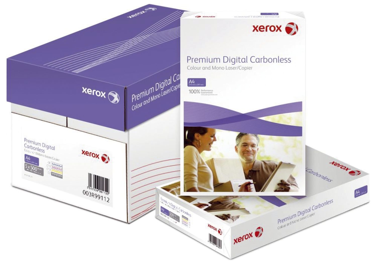 Durchschreibepapier Premium Digital Carbonless 003R99074, Mittelblatt 1-fach, DIN A4, pink, 500 Blatt