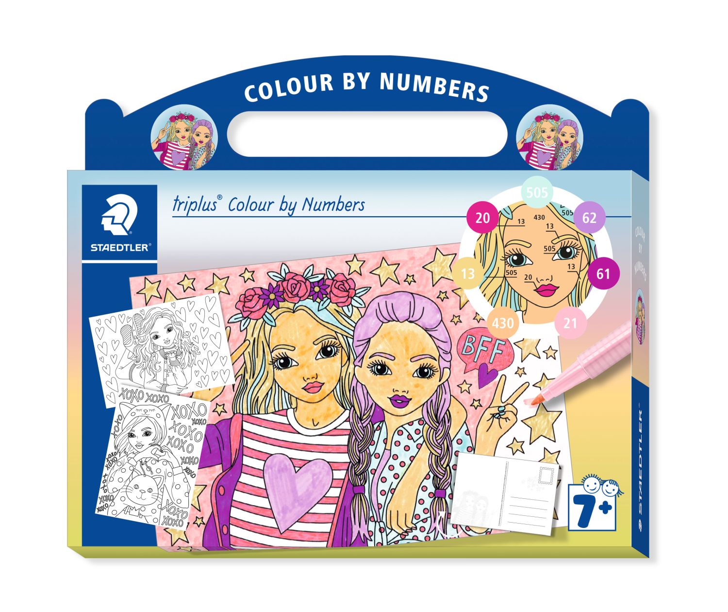 triplus® colour Malset "Malen nach Zahlen" Fashion triplus® colour Malset "Malen nach Zahlen" Fashion