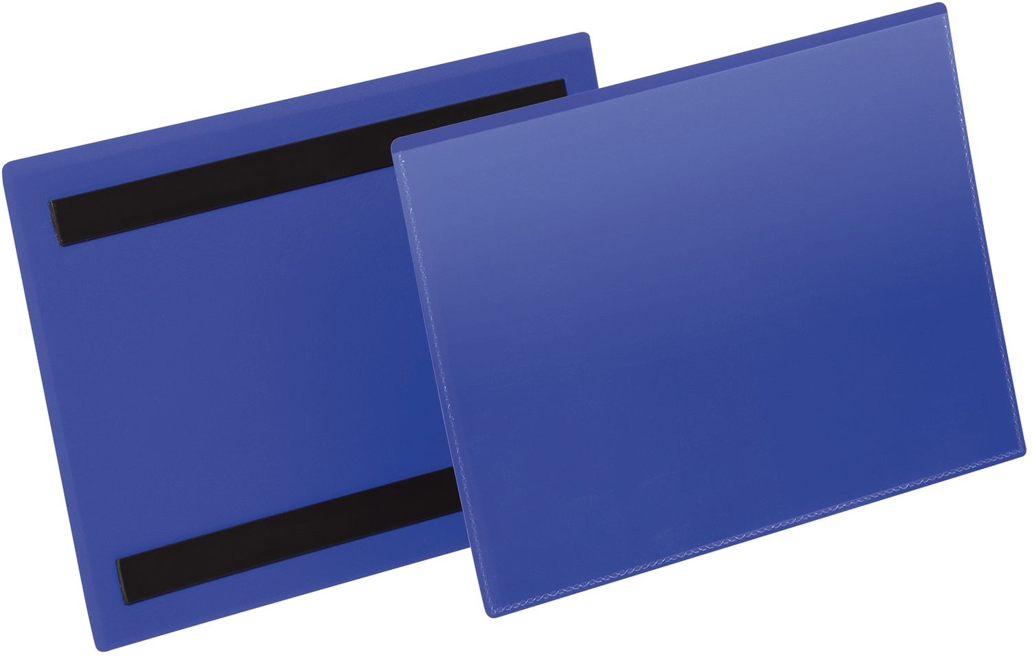 Kennzeichnungstasche - magnetisch, A5 quer, PP, dokumentenecht, dunkelblau, 50 Stück Kennzeichnungstasche - magnetisch, A5 quer, PP, dokumentenecht, dunkelblau, 50 Stück
