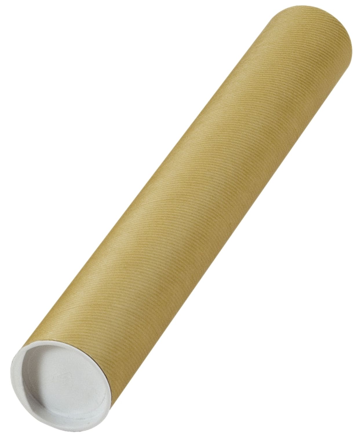Versandrohre mit vormontierten Verschlusskappen - Ø 60 x 430 mm, braun, 24 Stück Versandrohre mit vormontierten Verschlusskappen - Ø 60 x 430 mm, braun, 24 Stück
