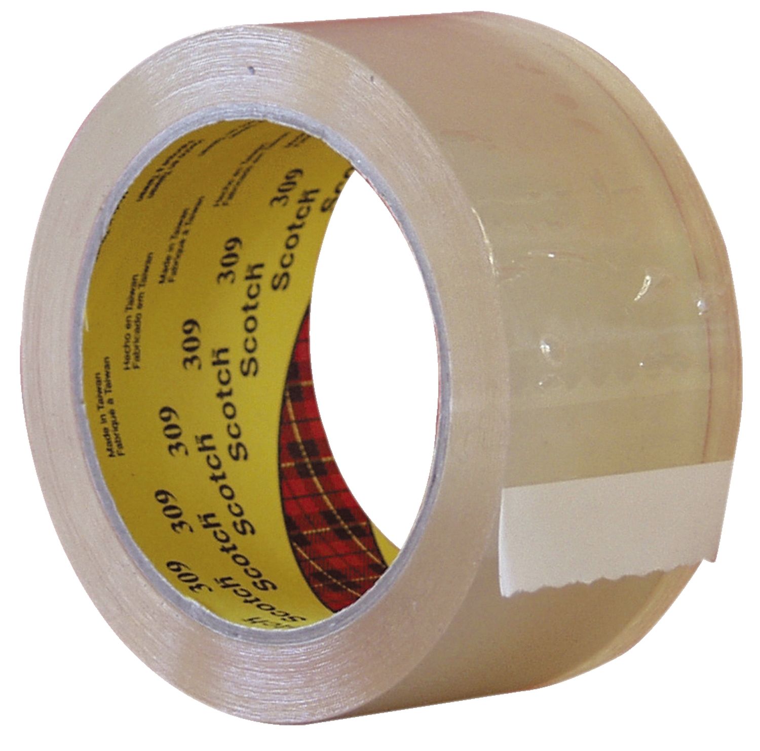 Verpackungsklebeband 6890 PVC, 66 m x 50 mm, transparent