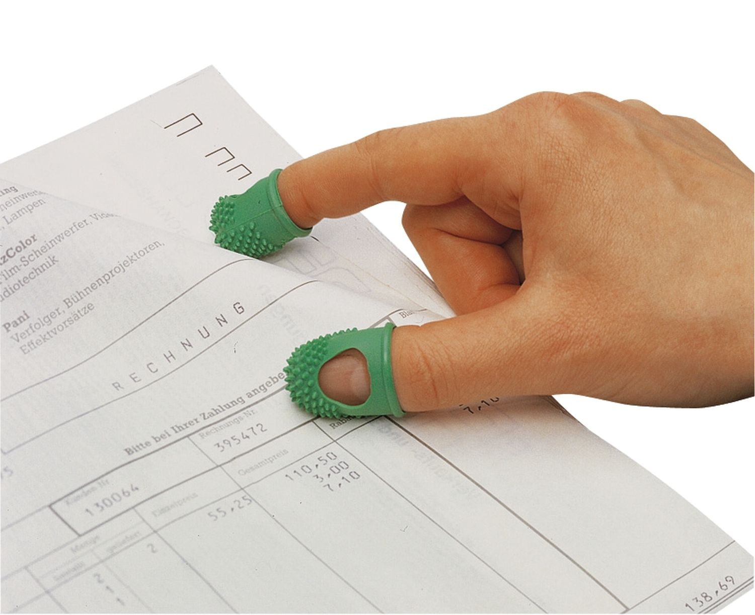 Blattwender - Größe Ø 1 = 12 mm, grün Blattwender - Größe Ø 1 = 12 mm, grün