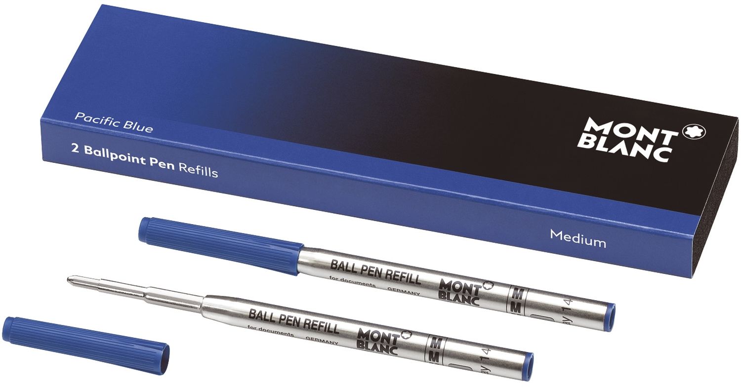 Kugelschreibermine - M, 2 Minen, royal blue Kugelschreibermine - M, 2 Minen, royal blue