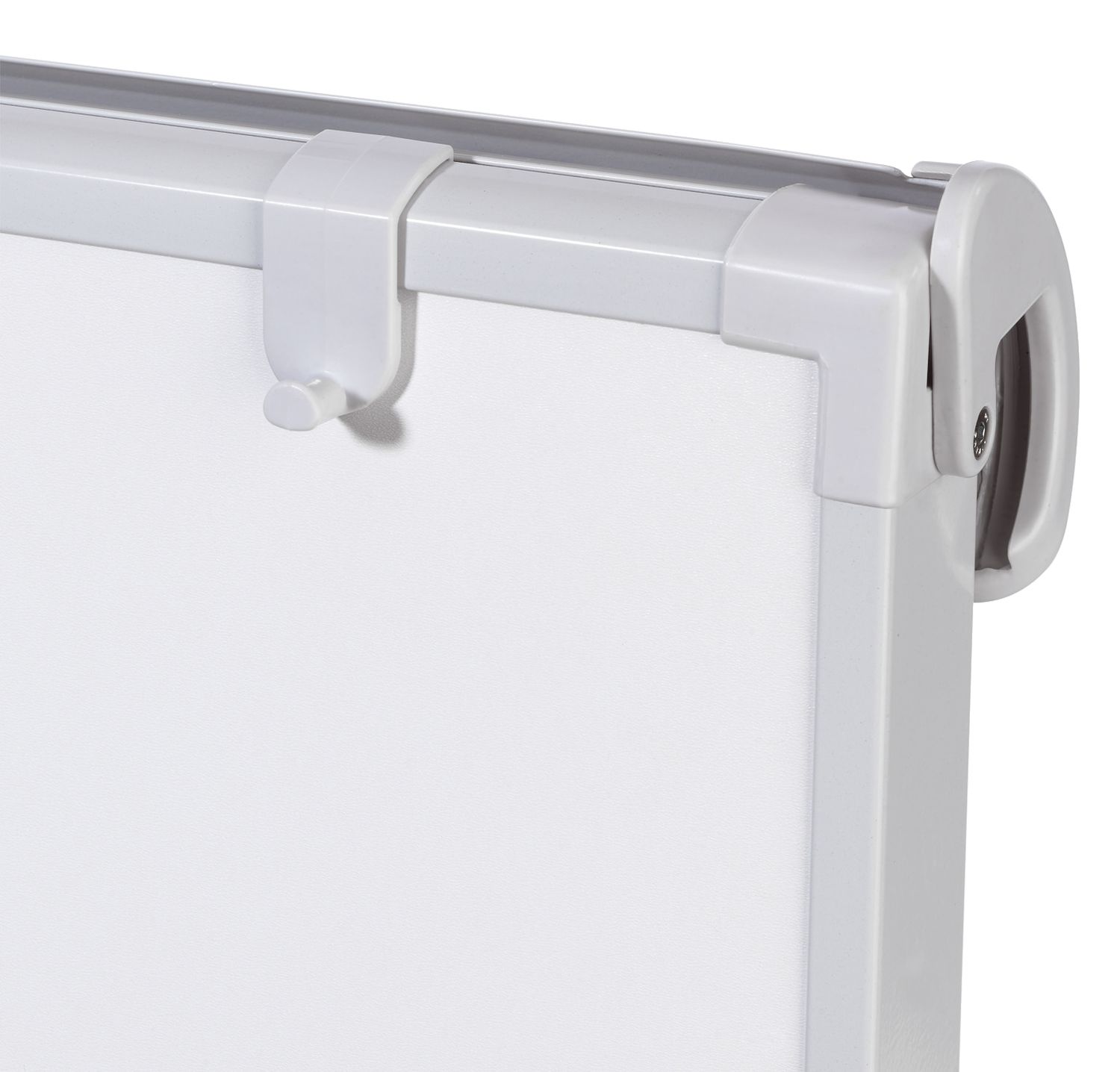 Flipchart-Blockhalter - 70 x 5,5 cm, magnetisch, silber Flipchart-Blockhalter - 70 x 5,5 cm, magnetisch, silber