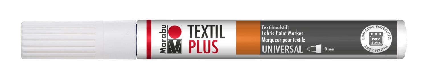 Textil Painter plus weiß 070, 3 mm Textil Painter plus weiß 070, 3 mm