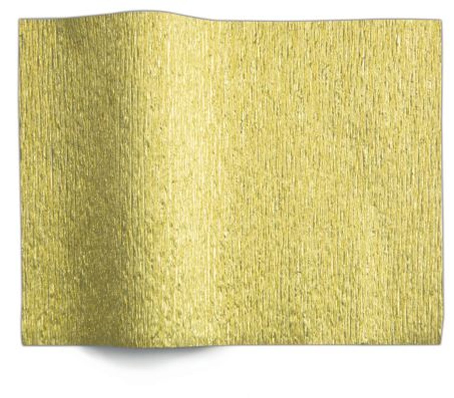 Floristen Krepppapier - 50 x 250 cm, Alu gold Floristen Krepppapier - 50 x 250 cm, Alu gold